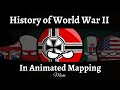 World War II in Coutryballs - History of Europe [Movie] ~ Animated Mapping