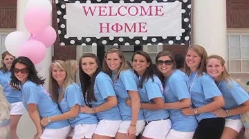 2011 Phi Mu Theta Zeta Rush Video