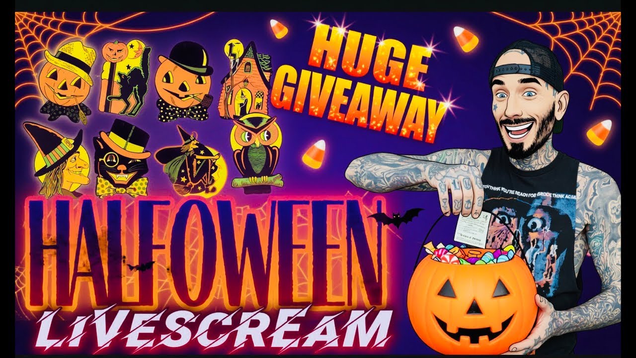 Happy Halfoween LiveSCREAM |Friday Night It’s Alive ! Giveaway 🎃