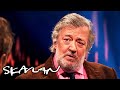 Stephen Fry on cancel culture, morality and ties | SVT/TV 2/Skavlan image