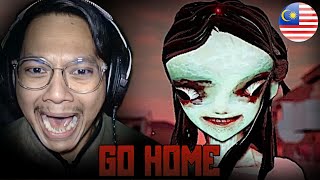 (SERAM!)🔴 GAME HANTU JEPUN GAK ADA OBAT!!😭 GO HOME Gameplay (Malaysia) FarydCupid screenshot 3