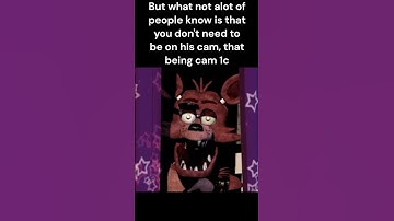 How does foxy work? #fivenights #scary #freddys
