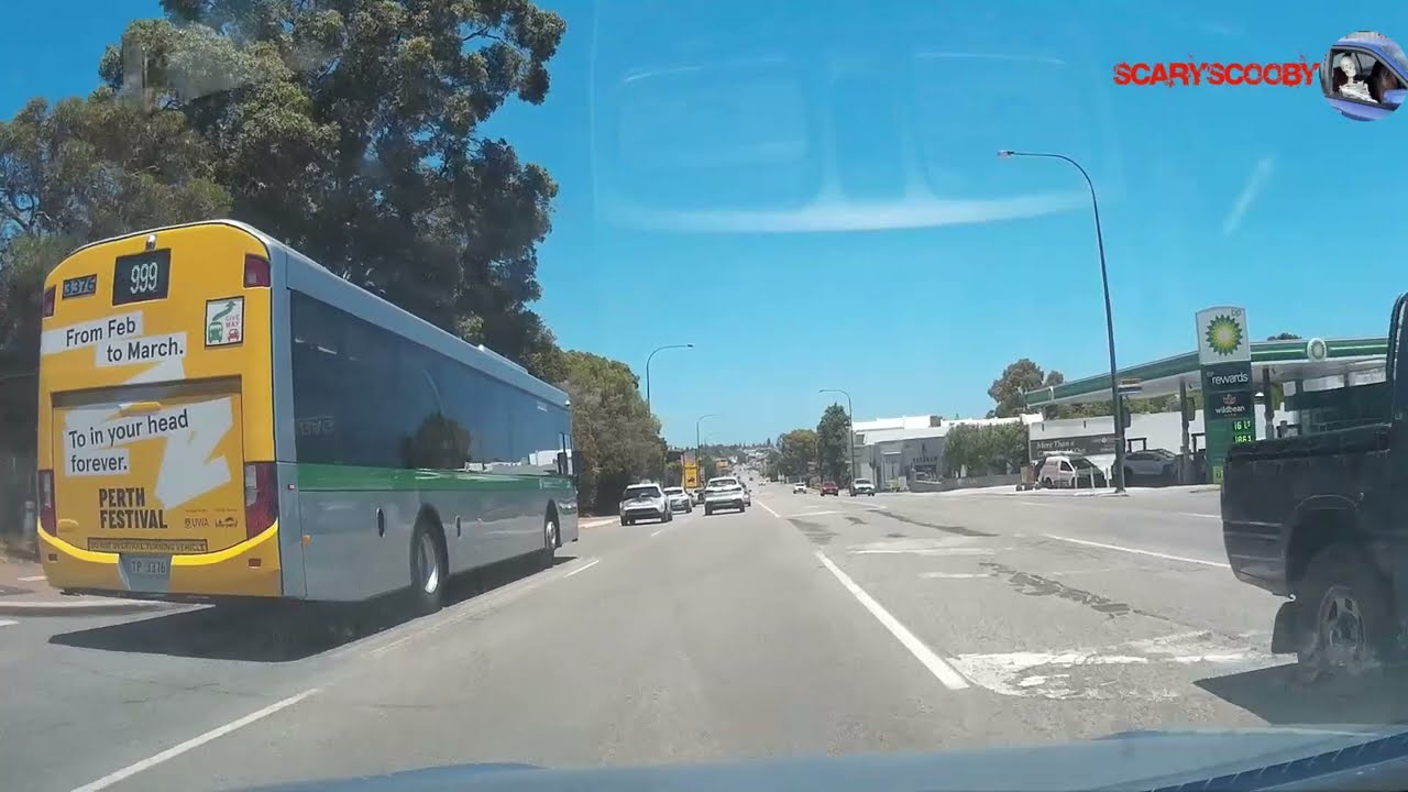 A Drive in real time drive Nedlands To Subiaco Western Australia