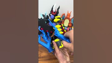 3d printing Giratina!!!!!  Models available on Thangs #pokemon #giratina #stl #prusa