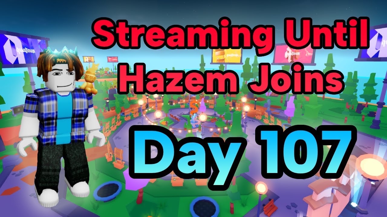 Haz3mn Robux 🔴Day 107🔴 Waiting For Hazem To Join! @hhazem #hazem #plsdonate #roblox ...