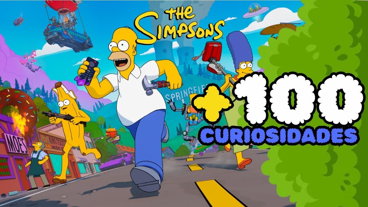 +100 CURIOSIDADES, SECRETOS y REFERENCIAS // LOS SIMPSON X FORTNITE