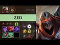 Zed Jungle vs Sylas - KR Master Patch 26.09