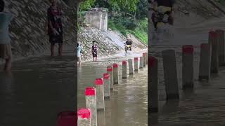 Đường đê ngập nước #lanrungtuyetkha #lanhai #0914996482 #duongde #ngaplut #ngapnuoc