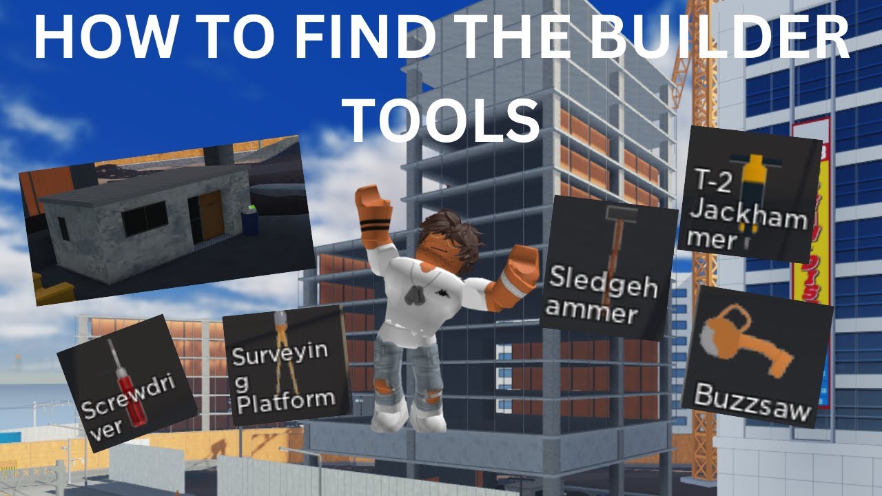 How to find ALL the builder tools in Zaibatsu (Roblox) - YouTube