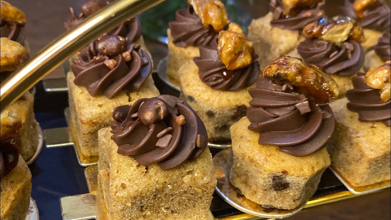 Financier aux noix فينوسيي بالكركاع مع كناش وتلويكة مميزة هيا تفضلي معي