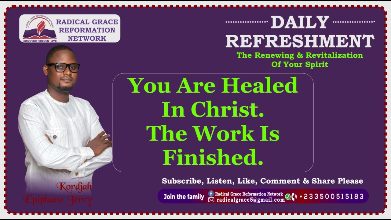 You Are Healed In Christ 