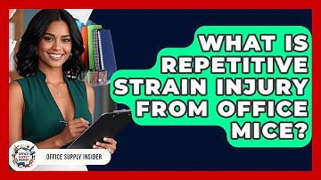 What Is Repetitive Strain Injury From Office Mice? - Office Supply Insider