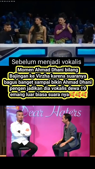 Momen Ahmad Dhani bilang 'BAJINGAN' sama Virzha