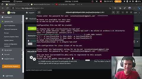 Instalar No-Ip Domain DUC Ubuntu y Configuración como servicio (Español)