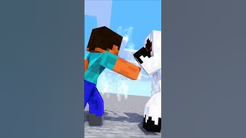 Herobrine and entity 303 figh🤣😂t  #minecraft #herobrine #entity303 #edit #shorts