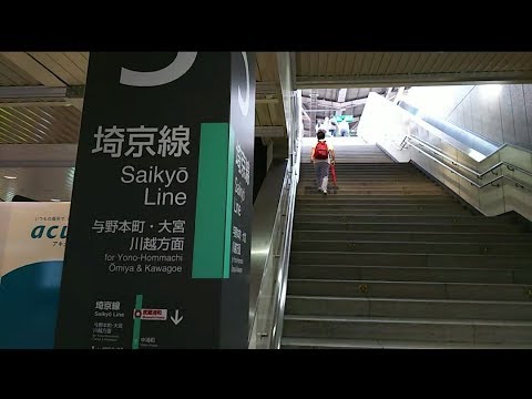 ダブル乗り換え 南浦和駅 武蔵浦和駅 Jr京浜東北線 武蔵野線 埼京線 Minami Urawa Musashi Urawa Youtube