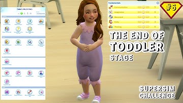 I Completed All Toddler Milestones & Skills!!! | Super Sim Challenge #6 | Sims 4