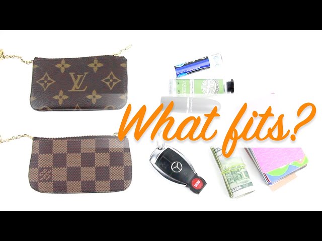 Authentic Louis Vuitton Rosebery besace compare to Eva clutch, milla, bel  air ,key cles, coin purse 