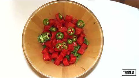 Savor Summer Recipes: Spicy Watermelon Salad with ...