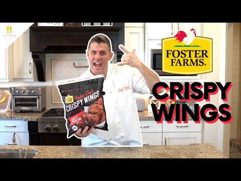 Foster Farms Crispy Wings From Costco (buffalo wings) | Chef Dawg