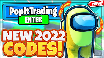 (2022) ALL *NEW* SECRET OP CODES In Roblox Pop It Trading!