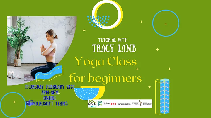 TUTORIAL WITH TRACY LAMB | YOGA CLASS FOR BEGINNER...