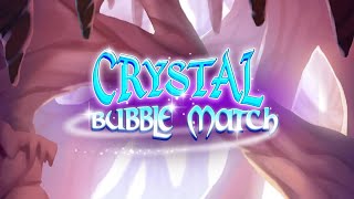 Crystal Bubble Match (Android Gameplay) screenshot 1