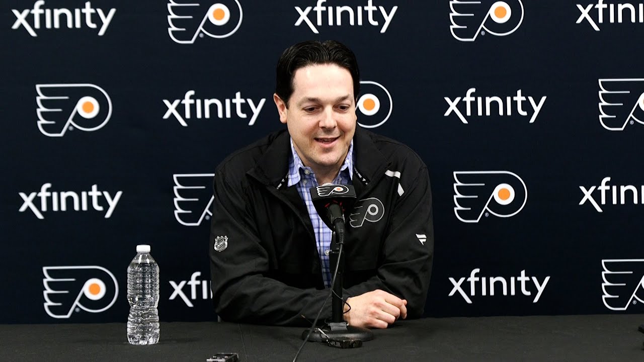 Danny Brière made Flyers' full-time general manager