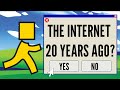 What did the internet look like 20 years ago