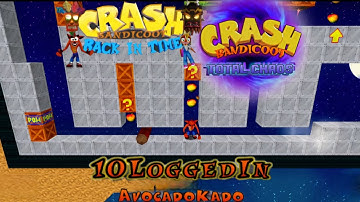 Crash Bandicoot - Back In Time Fan Game: Total Chaos: Logged In By AvocadoKado