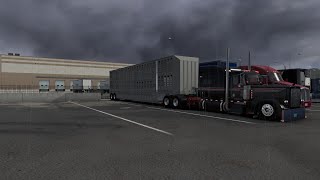 SIMULAÇÃO REALISTA no ATS com SOM INSANO (Zeemods) + caminhão Pizzster!