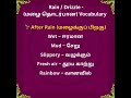 #spokenenglish#spokenenglishintamil#vocabularies #words #vocabulariesintamil#rain#dailyusagesentence