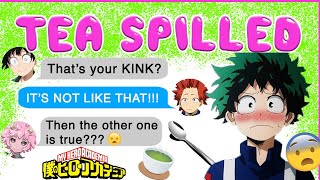 Class 1A Plays 2 TRUTHS 1 LIE... Kind of... ? BNHA Texts - MHA Chat