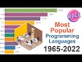 Most popular programming languages 1965  2022