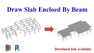 [Dynamo Revit] Draw Slab Encloed By Beams