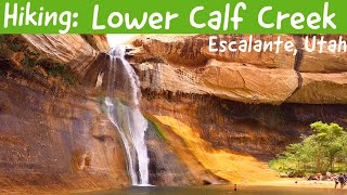 Hiking Lower Calf Creek Falls (Escalante, Utah)