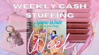 Weekly Cash Stuffing | New Savings Binder Set Up #cashenvelopestuffing #budgeting #savingmoney