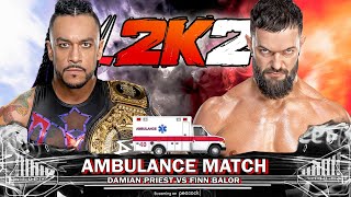 WWE 2K24 | Damian Priest Vs Finn Balor - Ambulance Match