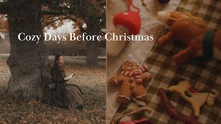 Cozy frosty winter day & slow living in English Countryside |Vintage Cottagecore Christmas Aesthetic