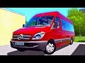 City Car Driving 1.5.4 Mercedes-Benz Sprinter 313 CDI - G27 HD [1080p][60fps]