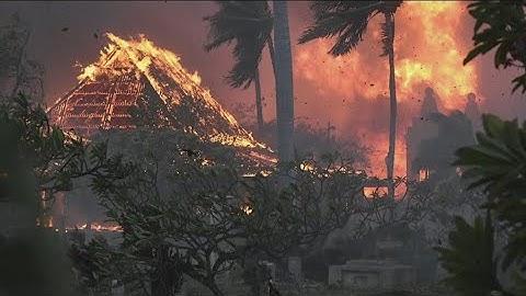 Hawaii’s historic town of Lahaina left devastated after deadly wildfires
