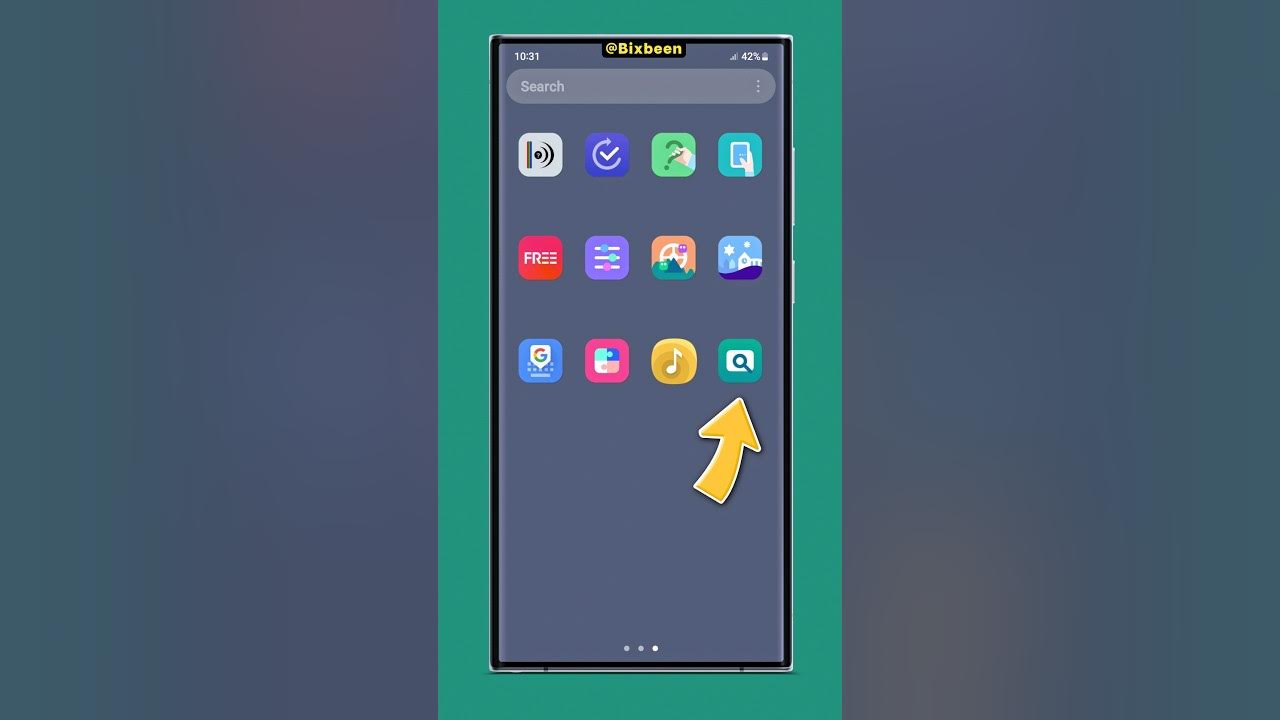 Add finder app shortcut to samsung home screen youtube