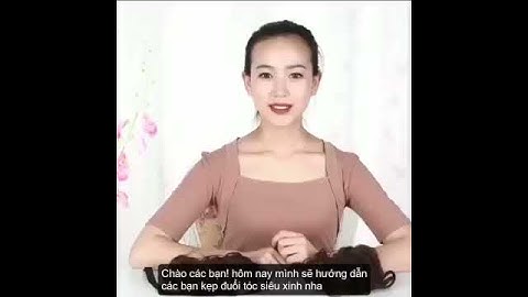 ĐUÔI TÓC GIẢ XOĂN LỌN ĐẸP - video đuôi 25