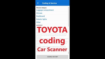 Toyota hacking 📱Car Scanner ELM OBD2 app - change settings and hack features in Toyota #CarScanner