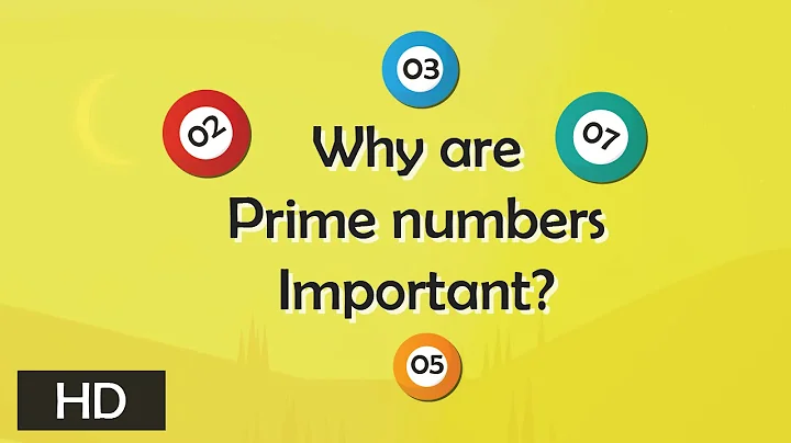 Why are prime numbers important? | Tell me why
