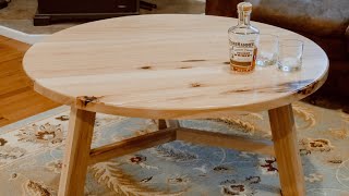 Found a $699 Round Coffee Table on Pottery Barn, Made it for $150 in the Shop! Woodworking Project. by DIYTyler 19,549 views 1 year ago 11 minutes, 40 seconds