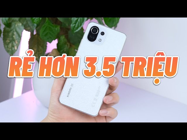 Xiaomi 11 Lite 5G NE: GIÁ ĐÃ RẺ HƠN 3.5 TRIỆU RỒI NÈ!