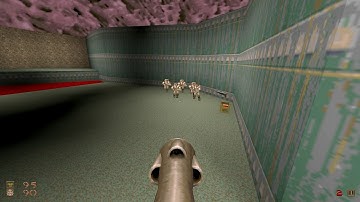 Quake - Doom2 Map01 - Entryway - Nightmare 100% "Updated"