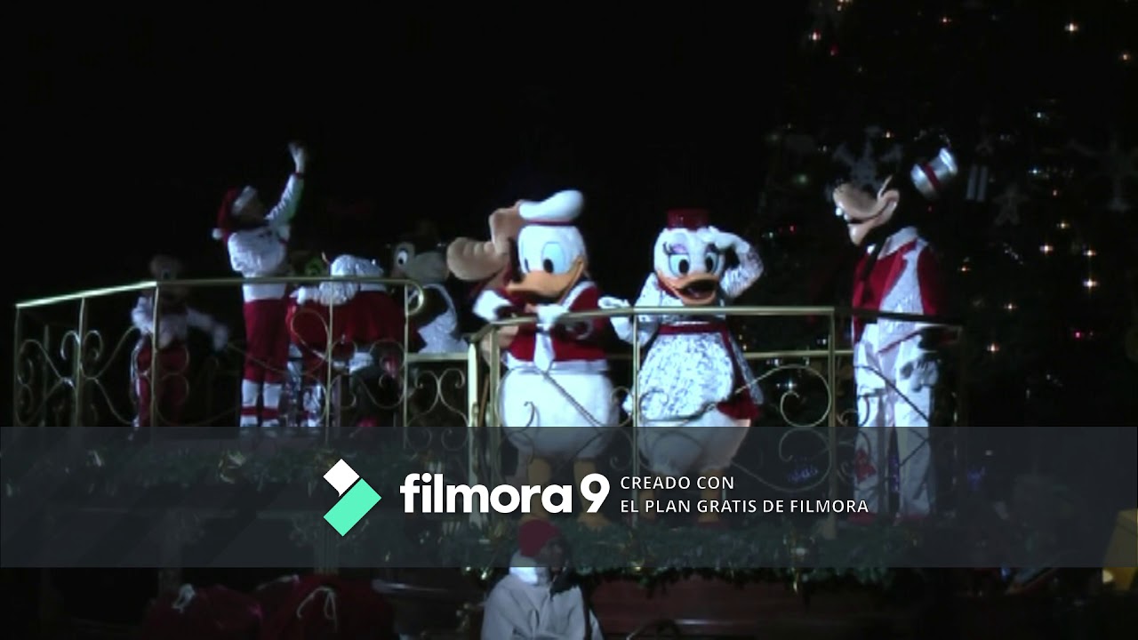 Disneyland Paris Encendido del Arbol