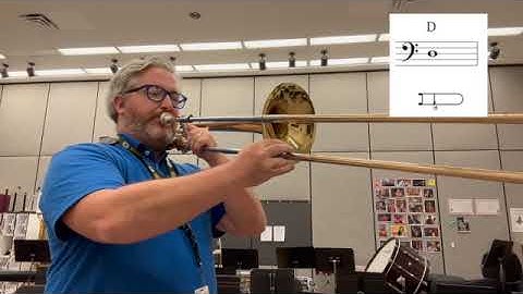 Your first five notes - TROMBONE